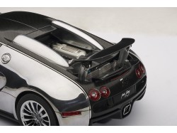 Bugatti Veyron Pur Sang 1:18 (Polished Aluminium/Carbon) - AUTOart