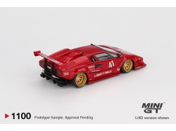 LAMBORGHINI COUNTACH LB-WORKS RED 2025 - 1:64 - Mini GT - blister
