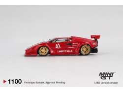 LAMBORGHINI COUNTACH LB-WORKS RED 2025 - 1:64 - Mini GT - blistr