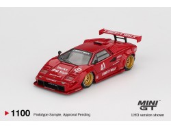 LAMBORGHINI COUNTACH LB-WORKS RED 2025 - 1:64 - Mini GT - blister