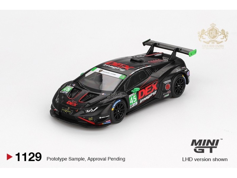 LAMBORGHINI HURACAN GT3 EVO 2 nr.45 DEX IMAGING DAYTONA 24HRS 2024 - 1:64 - Mini GT - blister
