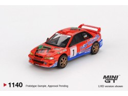 SUBARU IMPREZA WRC97 nr.1 DRM CHAMPION 1999 - 1:64 - Mini GT - blistr