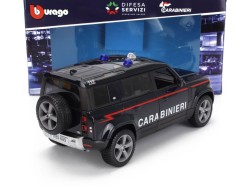 LAND ROVER - NEW DEFENDER 110 CARABINIERI 2022 - modrá 1:24 - Bburago