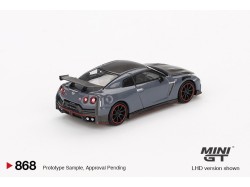 Nissan GT-R Nismo 2024 NISMO Stealth Gray 2024 - 1:64 - Mini GT