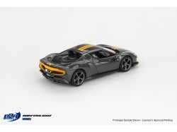 FERRARI 296 GTB ASSETTO FIORANO GRIGIO SCURO 2024  -1:64 - BBR