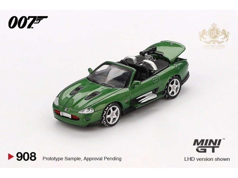 JAGUAR XKR DIE ANOTHER DAY English blistr 2002 -1:64 - Mini GT