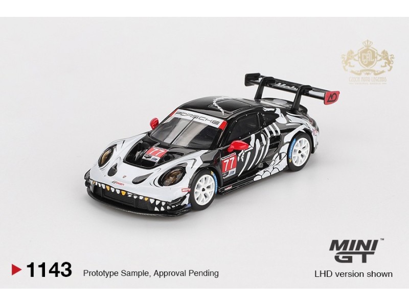 PORSCHE 911 (992) GT3 R nr.77GTD PRO AO RACING PETIT LE MANS 2025  -1:64 - Mini GT - blister
