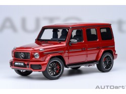 Mercedes-AMG G63 2019 1:18 (designo cardinal red metallic) - AUTOart