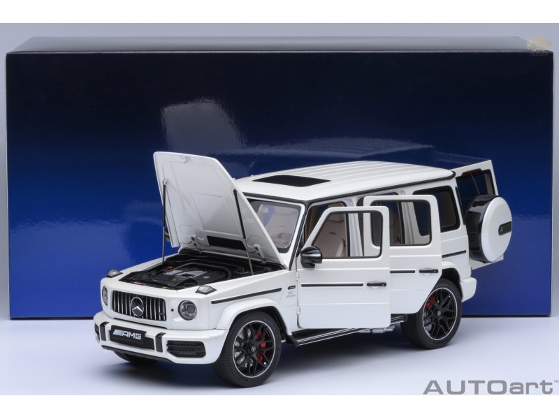 Mercedes-AMG G63 2019 1:18 (designo brilliant white met.) - AUTOart