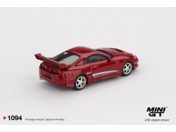 TOYOTA SUPRA MK4 (A80) VEILSIDE COMBAT V-I RED 1994  -1:64 - Mini GT-blistr - blister