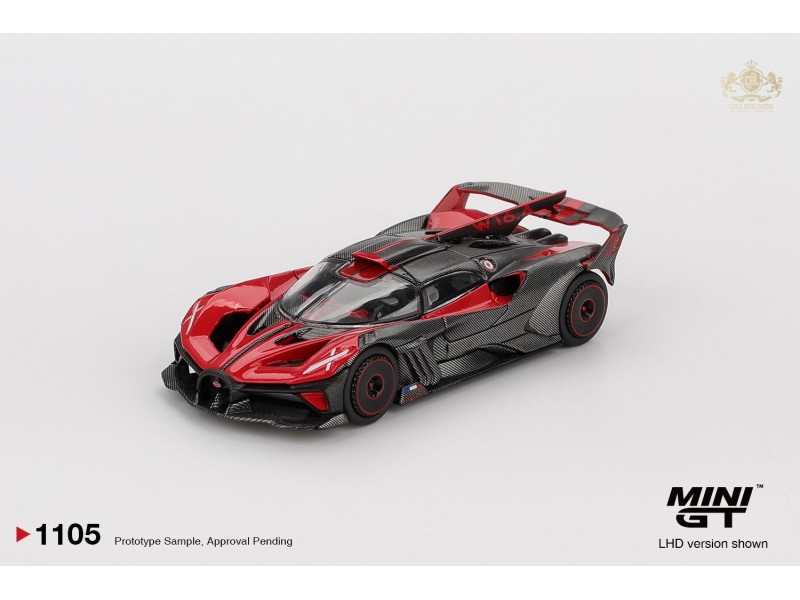 BUGATTI BOLIDE RED ULTIMATE 2026  -1:64 - Mini GT