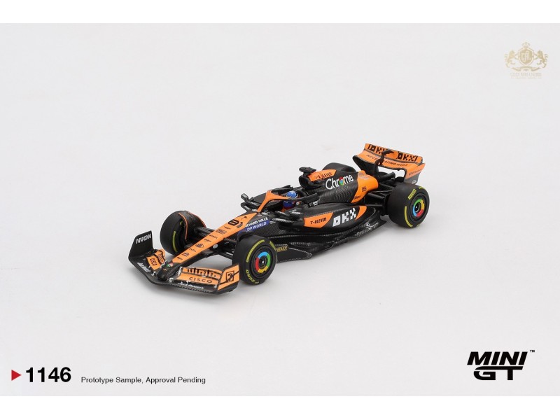 MCLAREN MCL38 nr.81 OSCAR PIASTRI HUNGARIAN F1 GP 2024  -1:64 - Mini GT