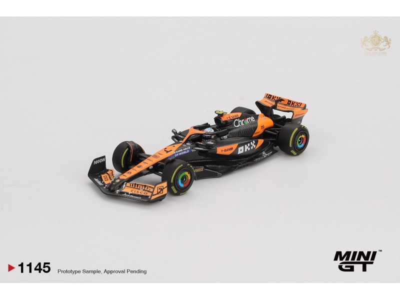 MCLAREN MCL38 nr.81 OSCAR PIASTRI HUNGARIAN F1 GP 2024  -1:64 - Mini GT -blistr - blister