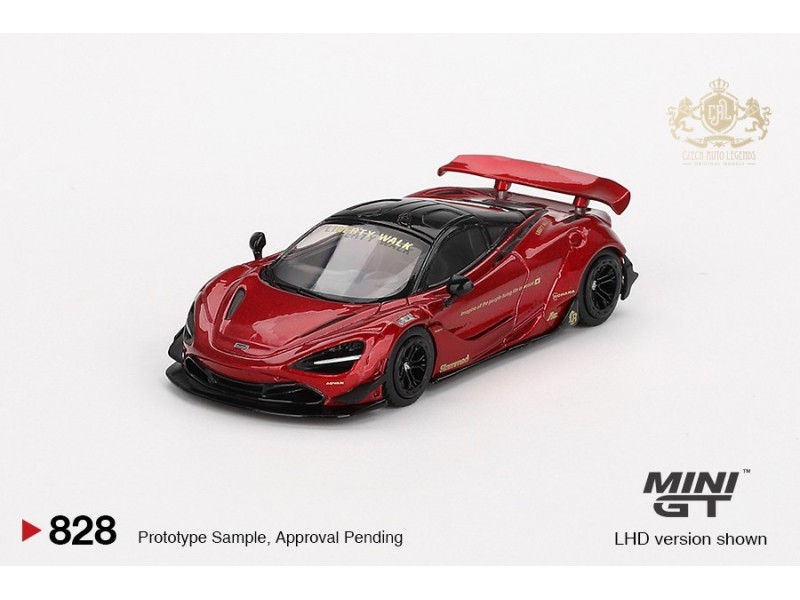 MCLAREN 720S LB WORKS GEM RED 2022 -1:64 - Mini GT