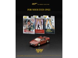 LOTUS ESPRIT TURBO FOR YOUR EYES ONLY 1981 - French blistr  -1:64 - Mini GT