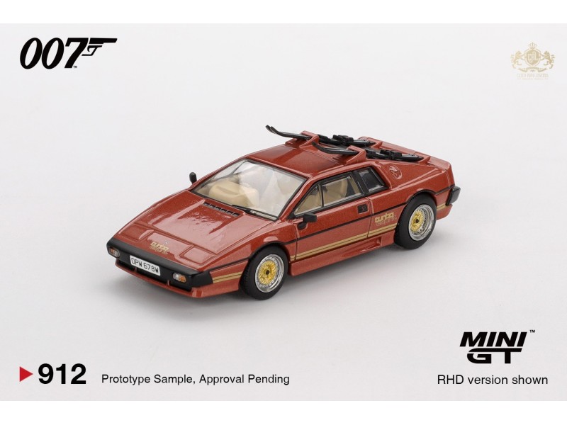 LOTUS ESPRIT TURBO FOR YOUR EYES ONLY 1981 - Japan blistr  -1:64 - Mini GT