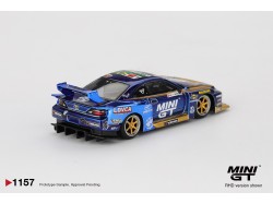 NISSAN SILVIA S15 LB-SUPER SILHOUETTE nr.555 TEAM MINI GT LIBERTY WALK FORMULA DRIFT 2025  -1:64 - Mini GT -blistr