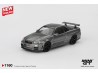 NISSAN SKYLINE GTR (R34) DARK METAL GRAY NISMO CRS 1999 -1:64 - Mini GT