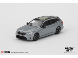 BMW M5 (G99) TOURING BROOKLYN GREY METALLIC 2025  -1:64 - Mini GT - blistr