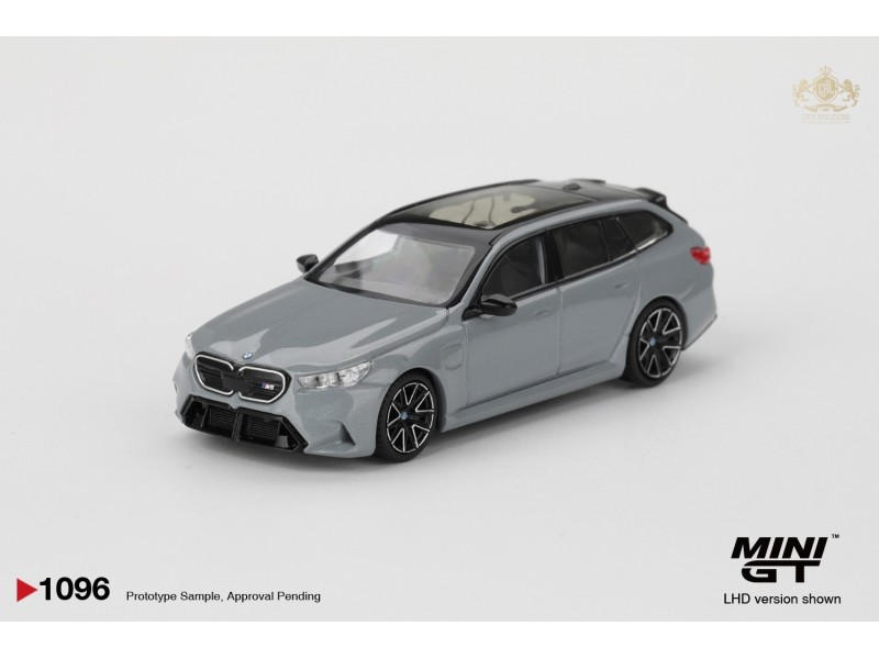 BMW M5 (G99) TOURING BROOKLYN GREY METALLIC 2025  -1:64 - Mini GT - blistr