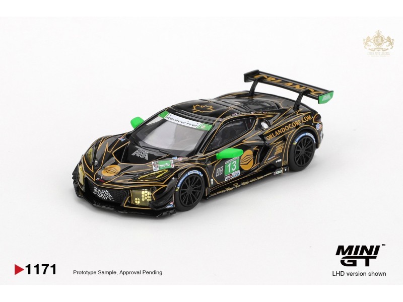 CHEVROLET CORVETTE Z06 GT3.Rnr.13 AWA DAYTONA 24 HRS 2025  -1:64 - Mini GT -1:64 - Mini GT