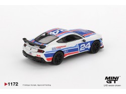 FORD MUSTANG DARK HORSE nr.24 FORD PERFORMANCE RACING SCHOOL 2025 -1:64 - Mini GT - blister