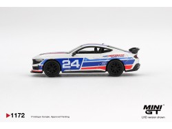 FORD MUSTANG DARK HORSE nr.24 FORD PERFORMANCE RACING SCHOOL 2025 -1:64 - Mini GT - blister