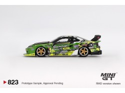 NISSAN SILVIA S15 LB-SUPER SILHOUETTE nr. 555 V2 FORMULA DRIFT JAPAN 2024 - 1:64 - Mini GT