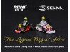 SENNA KART FORMULA K nr.2 AYRTON SENNA DA SILVA  MASTERS OF PARIS-BERCY 1993  - 1/64 - MINI GT