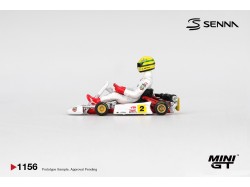 SENNA KART FORMULA K nr.2 AYRTON SENNA DA SILVA  MASTERS OF PARIS-BERCY 1993  - 1/64 - MINI GT