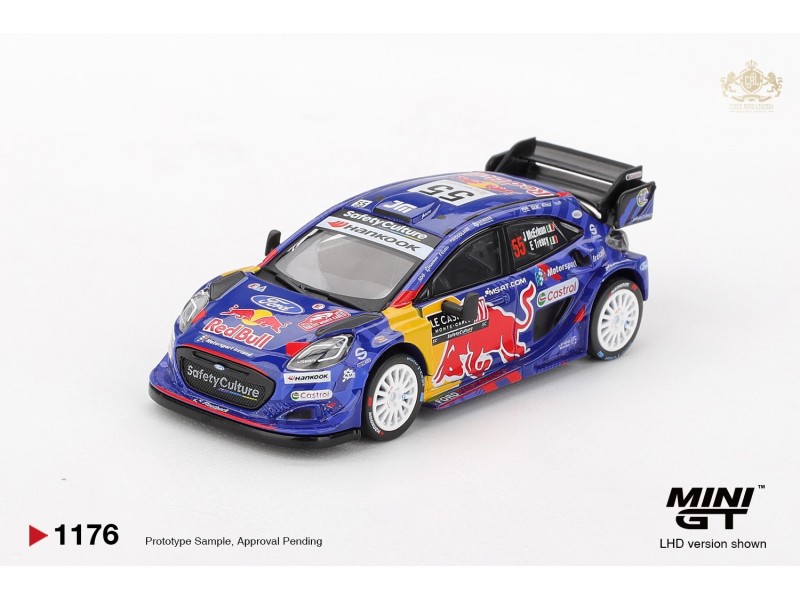 FORD PUMA RALLY1 nr.55 M-SPORT FORD RALLY MONTE-CARLO 2025 -1:64 - Mini GT