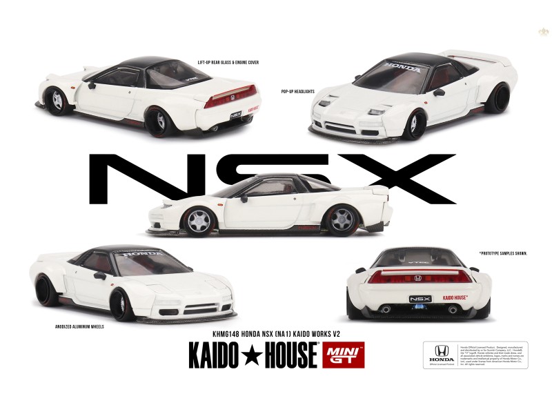 Honda NSX (NA1) Kaido WORKS V2  - 1:64 - Mini GT - Kaido House