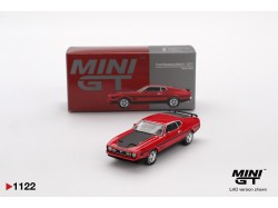 FORD MUSTANG MACH 1 RACE RED 1971 -1:64 - Mini GT