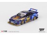 NISSAN SILVIA S15 LB-SUPER SILHOUETTE nr.555 TEAM MINI GT LIBERTY WALK FORMULA DRIFT 2025  -1:64 - Mini GT - Y