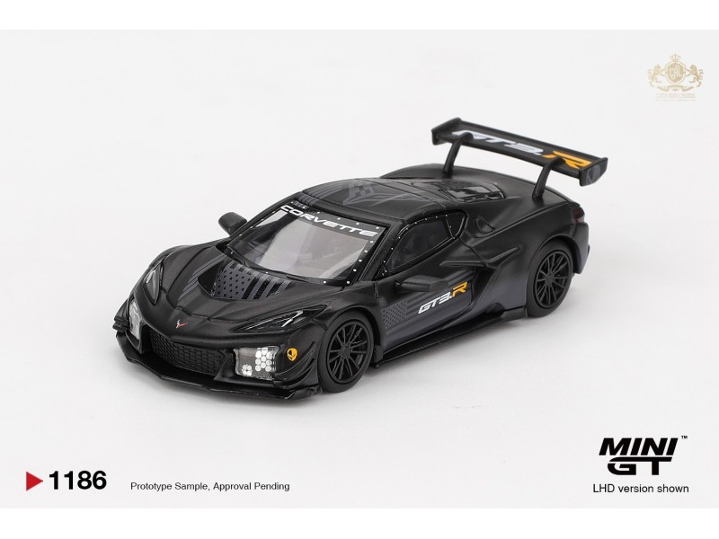 CHEVROLET CORVETTE Z06 GT3.R ROAD AMERICA TEST CAR 2025 - blistr - 1:64 - Mini GT - blister