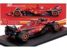 FERRARI - F1 SF-24 TEAM SCUDERIA FERRARI N 16 WINNER MONACO GP 2024 CH. LECLERC WITH PILOT AND SHOWCASE - červená 1:43 - Bburago