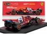 FERRARI - F1 SF-25 TEAM SCUDERIA FERRARI HP N 44 SEASON 2025 LEWIS HAMILTON WITH PILOT AND SHOWCASE - červená 1:43 - Bburago