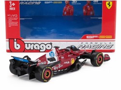 FERRARI - F1 SF-25 TEAM SCUDERIA FERRARI HP N 16 SEASON 2025 CHARLES LECLERC - červená 1:43 - Bburago