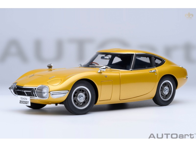Toyota 2000GT 1967 1:18 (gold) - AUTOart