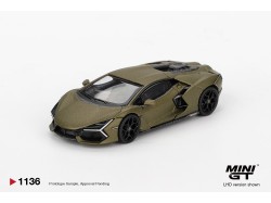 LAMBORGHINI REVUELTO VERDE GEA MATTE 2023 -1:64 - Mini GT - blister