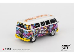 VOLKSWAGEN T1 MICRO BUS MIZU DESIGN 1967 -1:64 - Mini GT