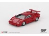 LAMBORGHINI COUNTACH 25TH ANNIVERSARY RED 1988 -1:64 - Mini GT- blistr