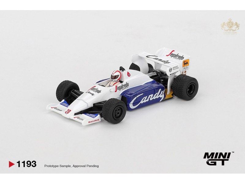 TOLEMAN TG184 nr.20 JOHNNY CECOTTO MONACO GRAND PRIX 1984 -1:64 - Mini GT - blistr