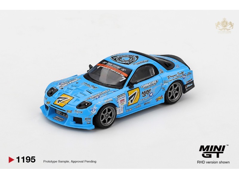 MAZDA RX7 (FD3S) RE-AMEMIYA D1GP 2025 - 1:64 - Mini GT- blistr