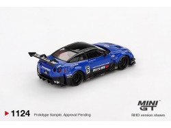 LB-Silhouette WORKS GT NISSAN 35GT-RR Ver.2 Blue 2025 - 1:64 - Mini GT