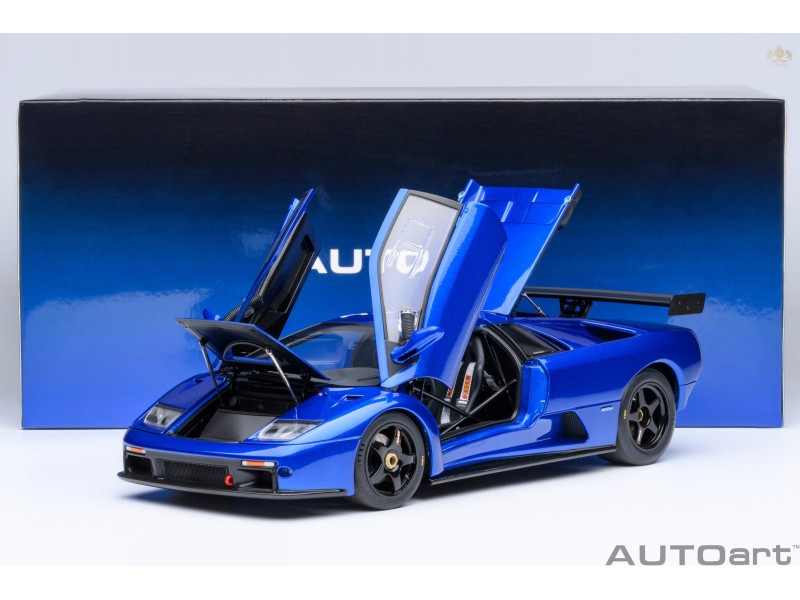 Lamborghini Diablo GTR 1:18 (Monterey Blue) - AUTOart