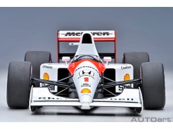 McLaren Honda MP4/6 1991 N.1 A.Senna (with McLaren logo) 1:18 - AUTOart