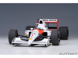McLaren Honda MP4/6 1991 N.1 A.Senna (with McLaren logo) 1:18 - AUTOart