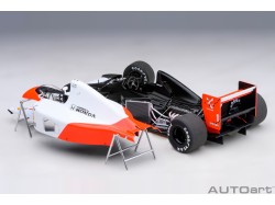 McLaren Honda MP4/6 1991 N.1 A.Senna (without McLaren logo) 1:18 - AUTOart