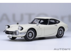 Toyota 2000GT 1967 1:18 bílá - AUTOart